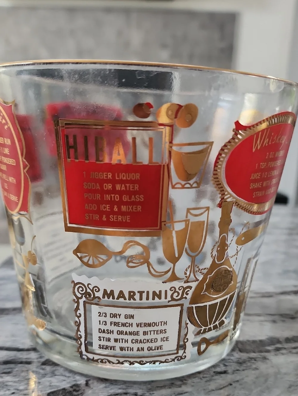 🥳Jeanette Vintage Ice Bucket, 3 Piece